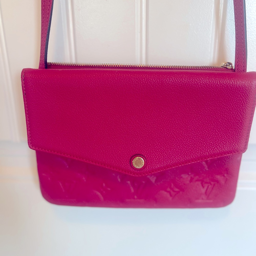 Louie Vuitton Empreinte Twice Dahlia